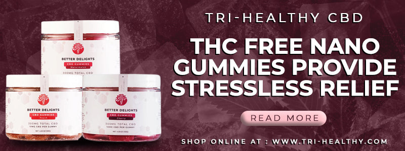 THC Free Nano Gummies Provide Stressless Relief