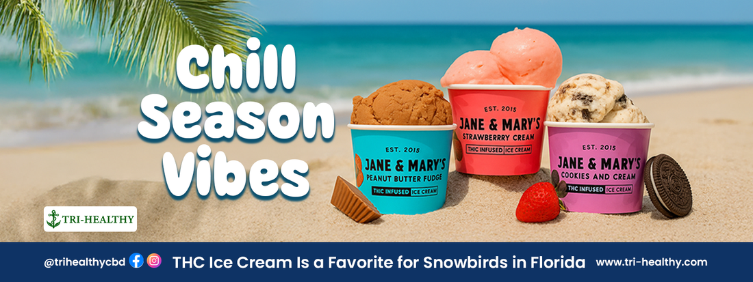 Chill Season Vibes: THC Ice Cream Is a Favorite for Snowbirds in Florida