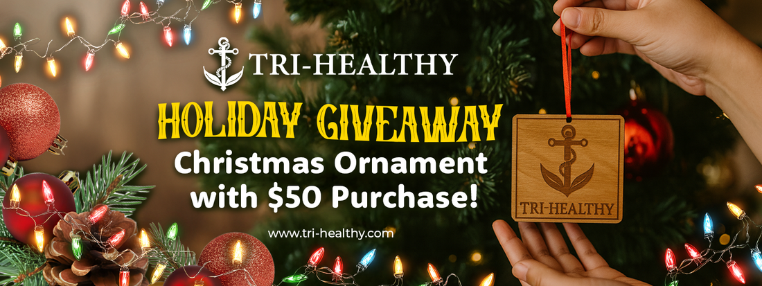 Free Christmas Ornament at Tri-Healthy CBD This Holiday Season