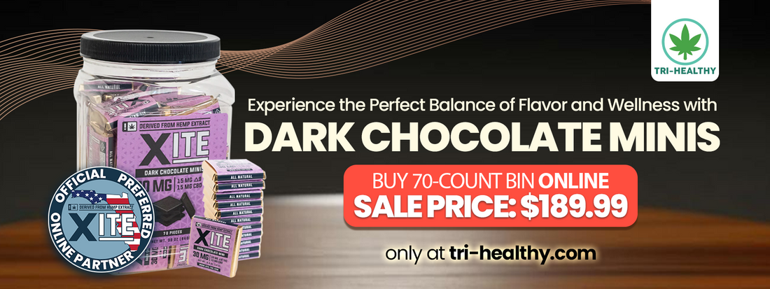 Experience the Perfect Balance of Flavor and Wellness with Xite Dark Chocolate Minis