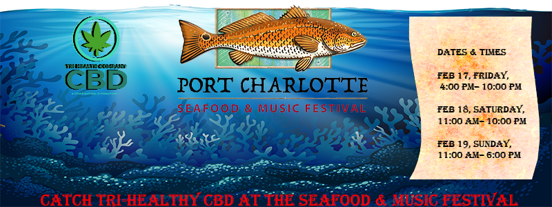 Tri-Healthy CBD at the Paragon Festivals in Port Charlotte Florida