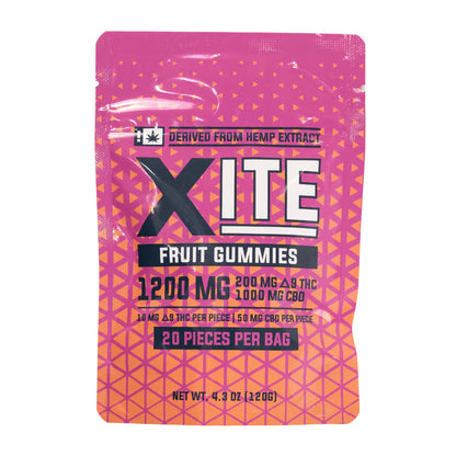 D9 1200 MG Fruit Gummies