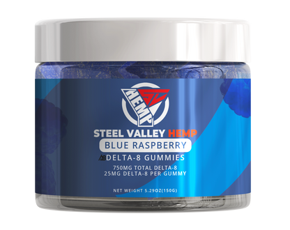 SVH Delta-8 THC Blue Raspberry Gummy