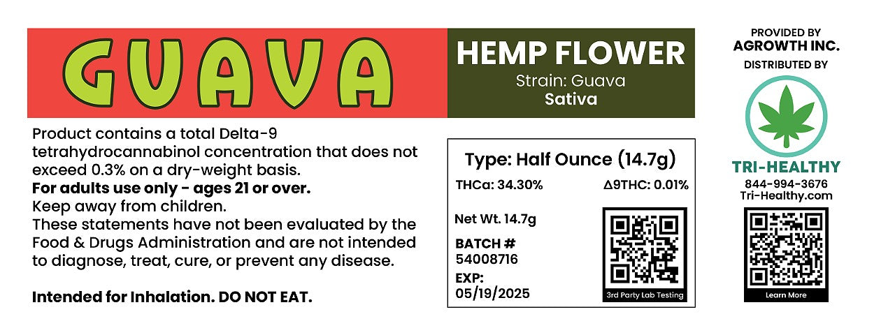 THCA Flower- Sativa Guava