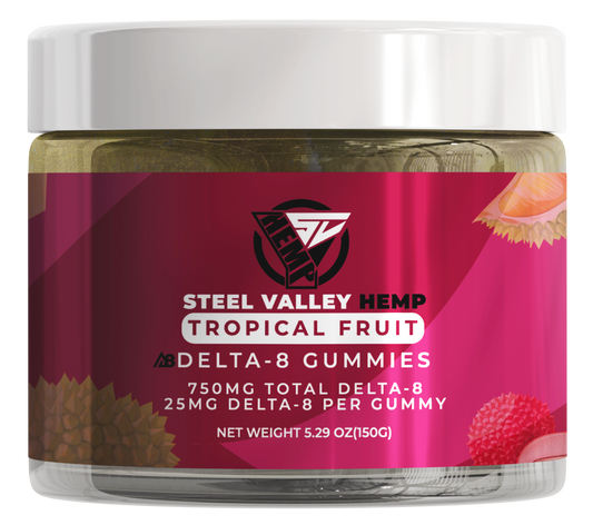 SVH Delta-8 THC Tropical Fruit Gummy