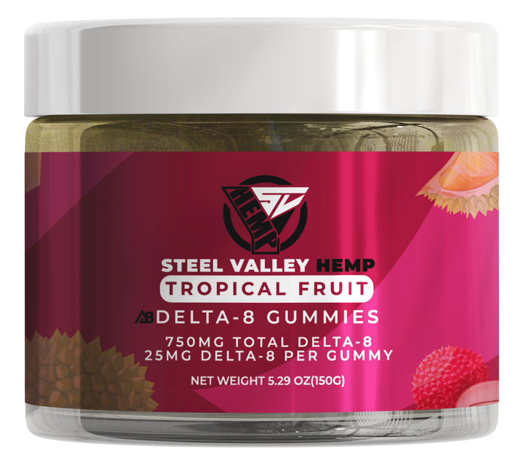 SVH Delta-8 THC Tropical Fruit Gummy