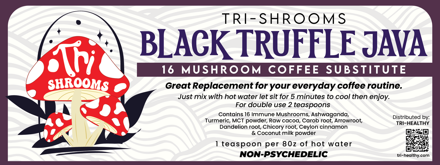 Tri-Shrooms Black Truffle java