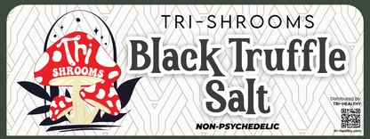 Tri-Shrooms Black Truffle Salt