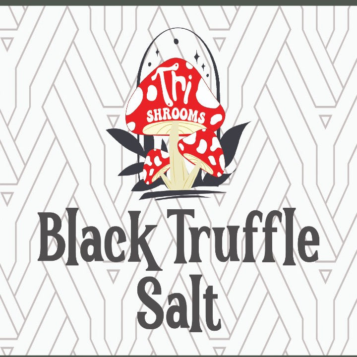 Tri-Shrooms Black Truffle Salt