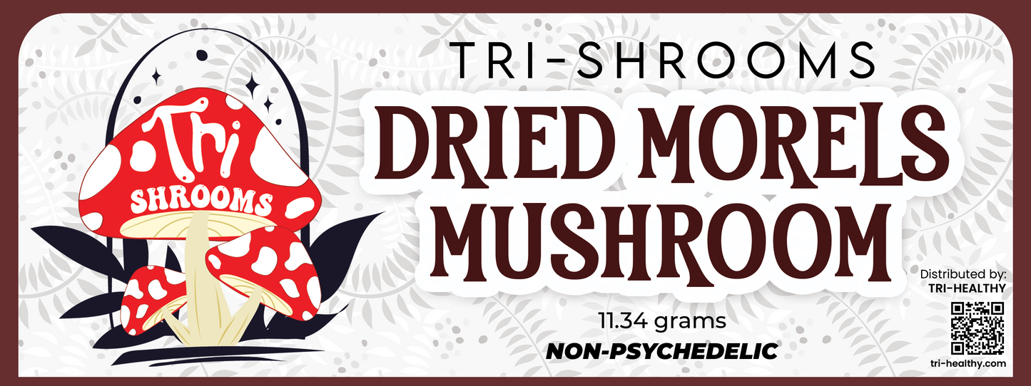 Tri-Shrooms Dried Morels Mushroom