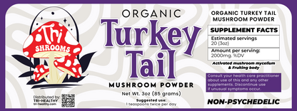 Tri-Shrooms Turkey Tail Mushroom