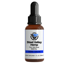 Load image into Gallery viewer, Steel Valley Hemp Full Spectrum Tincture Oil
