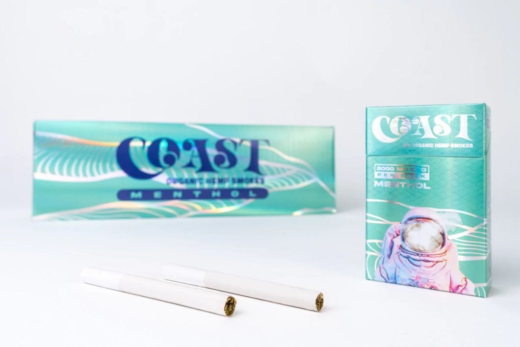 Coast CBD Cigarettes-Menthol