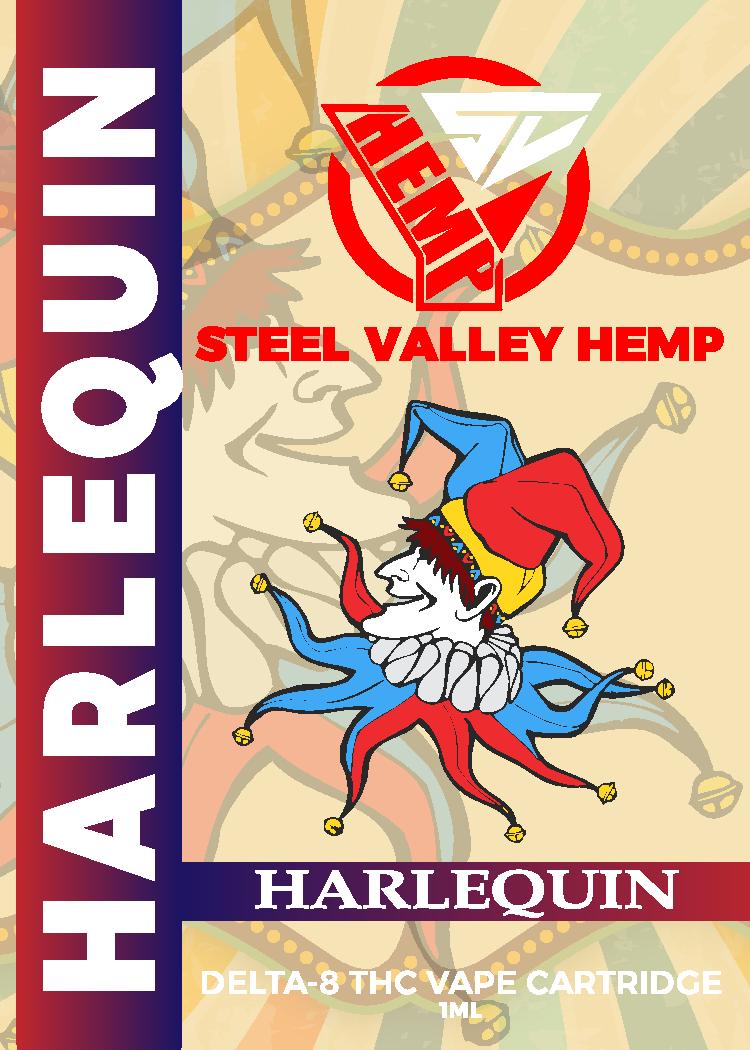 SVH Vape Delta 8 THC Cartridge Sativa Harlequin