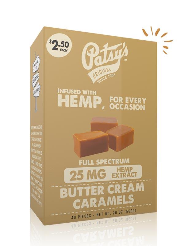 Patsy's CBD Butter Cream Caramels