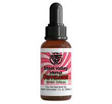 Load image into Gallery viewer, Steel Valley Hemp Full Spectrum Tincture Oil Peppermint 1000mg
